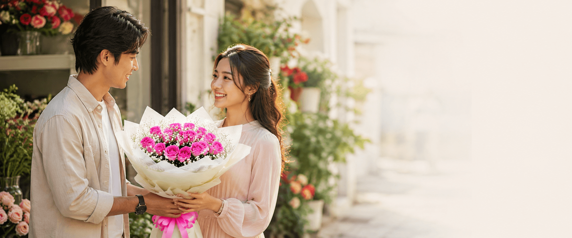 Fresh flower bouquets available in Kathmandu